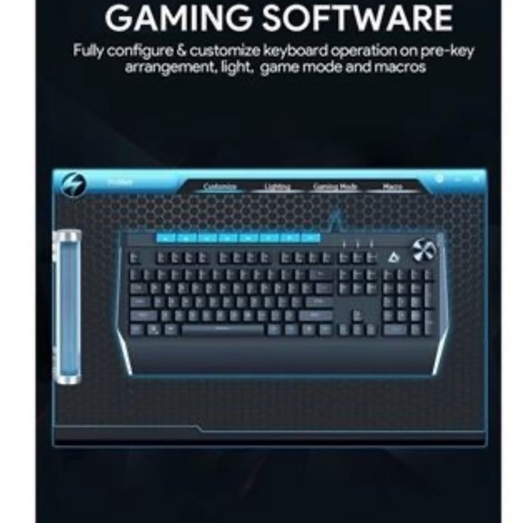 Aukey Gaming Keyboard New in Sealed Box - Picture 2 of 4